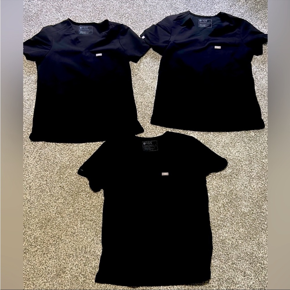Figs scrub tops size small
